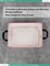 Storage Bins, Nursery Hamper Canvas Laundry Basket Foldable with Waterproof PE Coating Large Storage Baskets for Kids Boys and Girls, Office, Bedroom, Clothes,Toys(Rec-pink cloud )